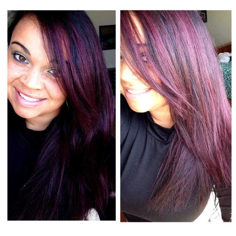 New Hair: Purple for Fall