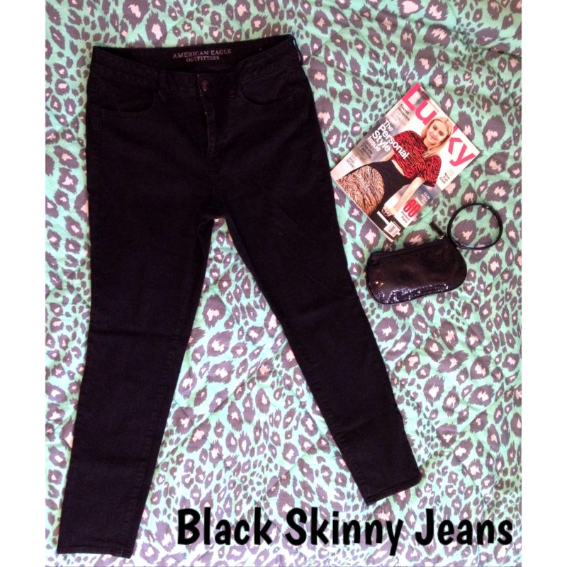 Black Skinny Jeans: From the office to hanging out