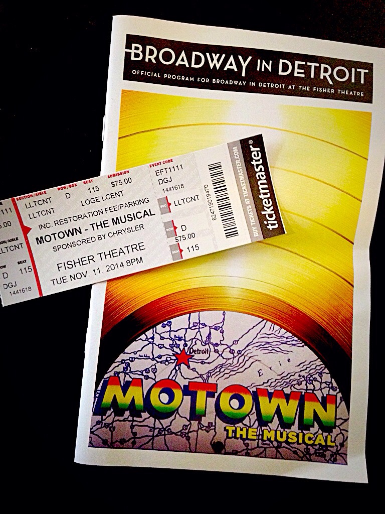 Motown the Musical at the Fisher Theater