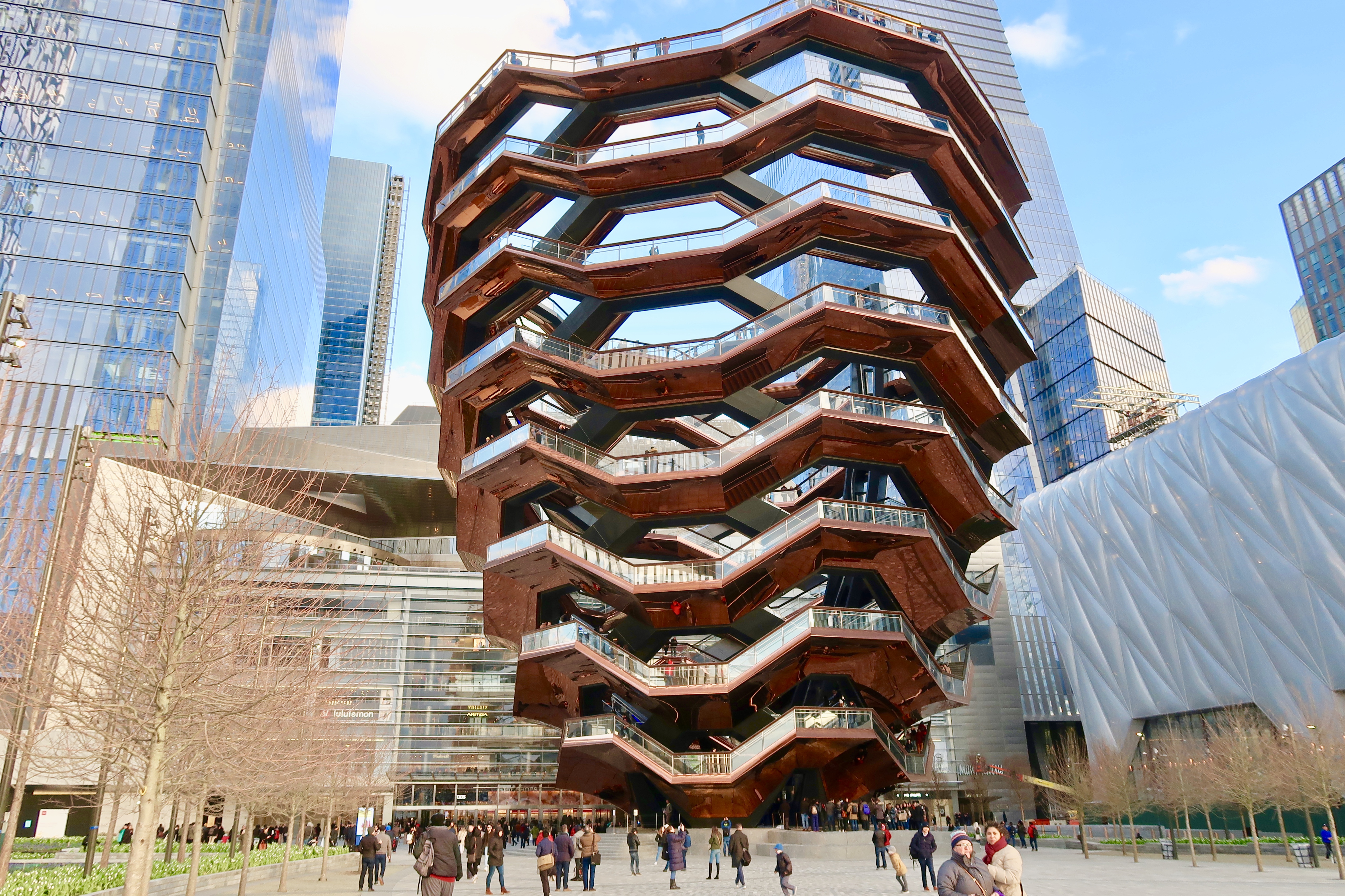 HUDSON YARDS Luxury Shopping, Cartier, Fendi, Neiman Marcus, and Louis  Vuitton